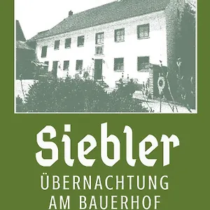  Apartment Siebler Am Bauernhof